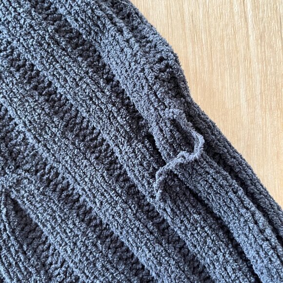 Womens American Eagle Black Cropped Knit Sweater - XL - Picture 4 of 6